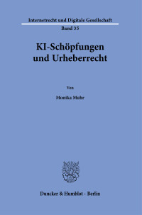 KI-Schöpfungen und Urheberrecht