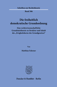 Die freiheitlich demokratische Grundordnung