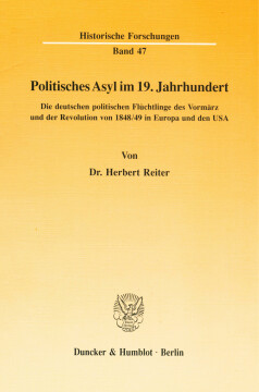 Politisches Asyl im 19. Jahrhundert