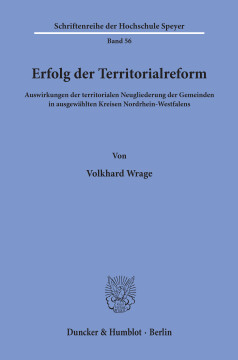 Erfolg der Territorialreform