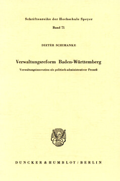Verwaltungsreform Baden-Württemberg