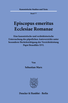 Episcopus emeritus Ecclesiae Romanae Episcopus emeritus Ecclesiae Romanae
