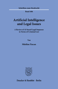 Artificial Intelligence and Legal Issues