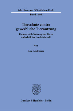 Tierschutz contra gewerbliche Tiernutzung Tierschutz contra gewerbliche Tiernutzung
