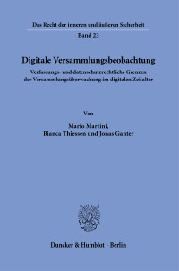 Digitale Versammlungsbeobachtung