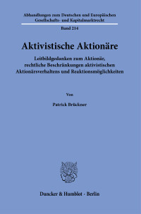 Aktivistische Aktionäre