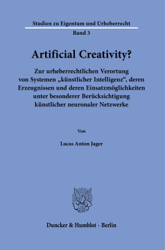 Artificial Creativity? Artificial Creativity?