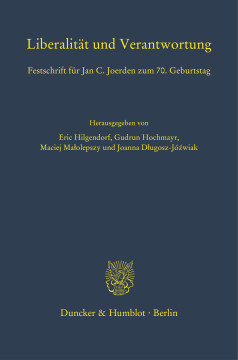 Liberalität und Verantwortung Liberalität und Verantwortung