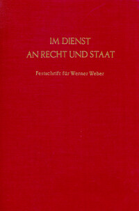 Im Dienst an Recht und Staat
