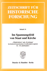 Im Spannungsfeld von Staat und Kirche
