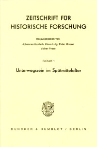 Unterwegssein im Spätmittelalter