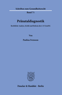 Pränataldiagnostik