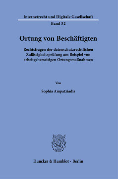 Ortung von Beschäftigten Ortung von Beschäftigten