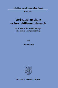 Verbraucherschutz im Immobilienmaklerrecht