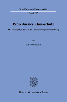 Prozeduraler Klimaschutz Prozeduraler Klimaschutz