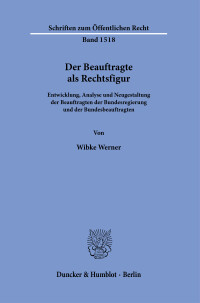 Der Beauftragte als Rechtsfigur