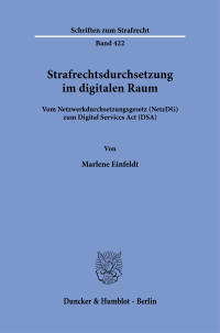 Strafrechtsdurchsetzung im digitalen Raum