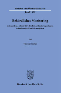 Behördliches Monitoring