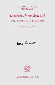 Kinderbriefe aus dem Exil Kinderbriefe aus dem Exil
