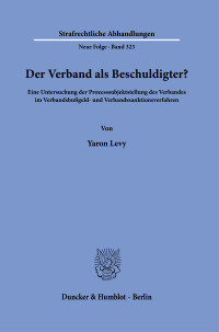 Der Verband als Beschuldigter?