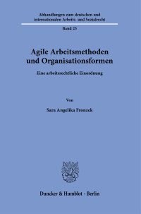 Agile Arbeitsmethoden und Organisationsformen