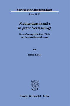 Mediendemokratie in guter Verfassung? Mediendemokratie in guter Verfassung?