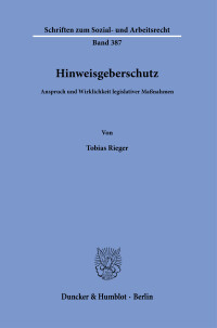 Hinweisgeberschutz