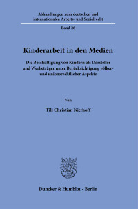 Kinderarbeit in den Medien