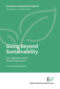 Going Beyond Sustainability