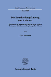 Die Entscheidungsfindung von Richtern