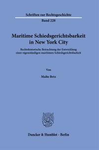 Maritime Schiedsgerichtsbarkeit in New York City
