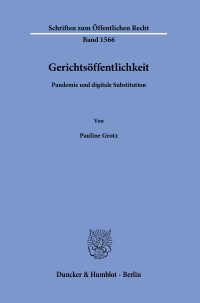 Gerichtsöffentlichkeit