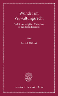 Wunder im Verwaltungsrecht