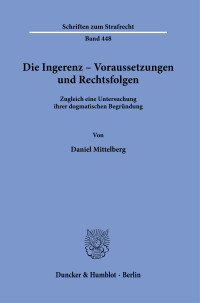 Die Ingerenz – Voraussetzungen und Rechtsfolgen