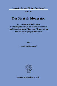 Der Staat als Moderator
