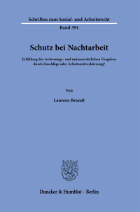 Schutz bei Nachtarbeit