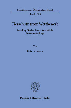 Tierschutz trotz Wettbewerb Tierschutz trotz Wettbewerb