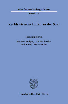 Rechtswissenschaften an der Saar Rechtswissenschaften an der Saar
