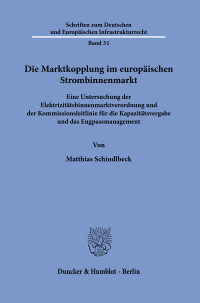 Die Marktkopplung im europäischen Strombinnenmarkt