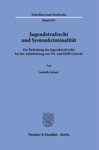 Jugendstrafrecht und Systemkriminalität