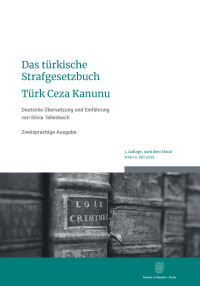 Das türkische Strafgesetzbuch / Türk Ceza Kanunu