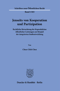 Jenseits von Kooperation und Partizipation