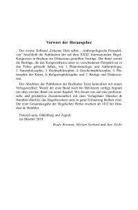 Vorwort der Herausgeber