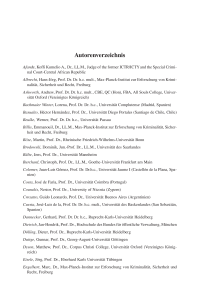 Autorenverzeichnis