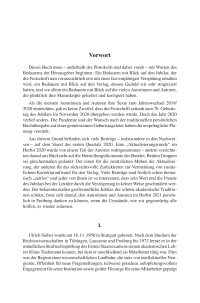 Vorwort