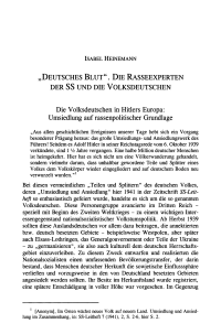 „Deutsches Blut"