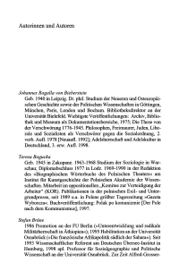 Autorinnen und Autoren