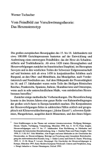 Vom Feindbild zur Verschwörungstheorie: Das Hexenstereotyp
