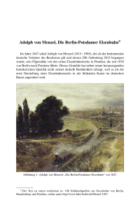 Adolph von Menzel, Die Berlin-Potsdamer Eisenbahn