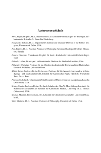 Autorenverzeichnis